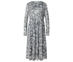 Bedrucktes Mesh-Kleid
