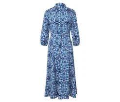 Bedrucktes Midi-Kleid