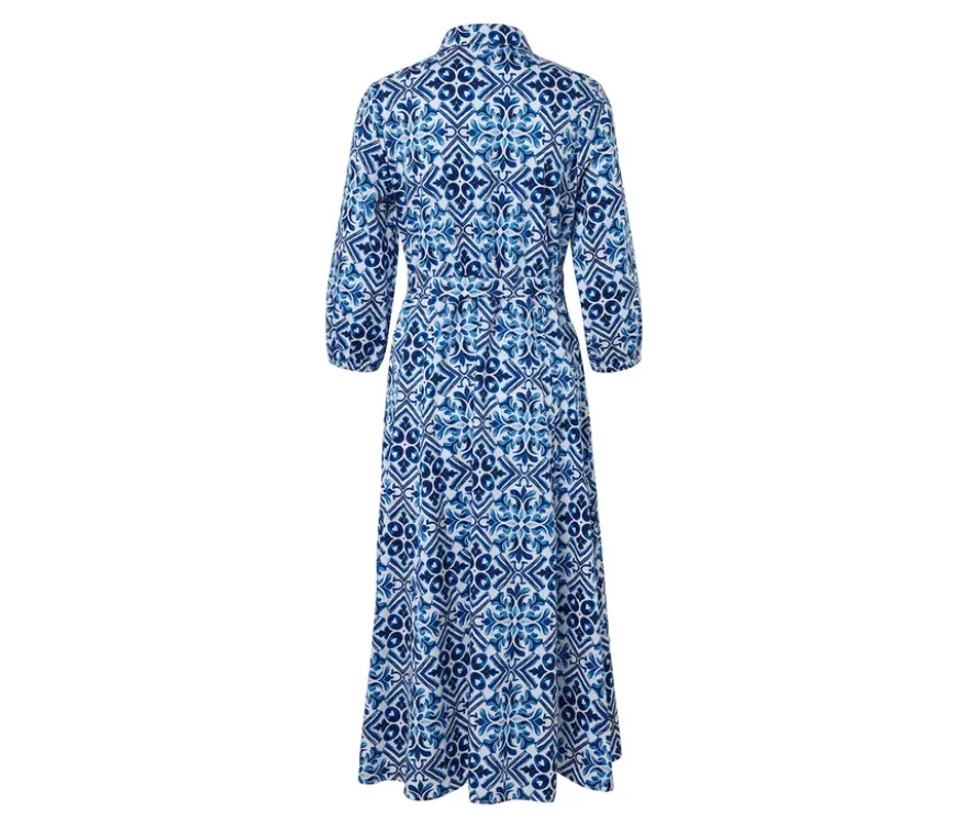 Bedrucktes Midi-Kleid