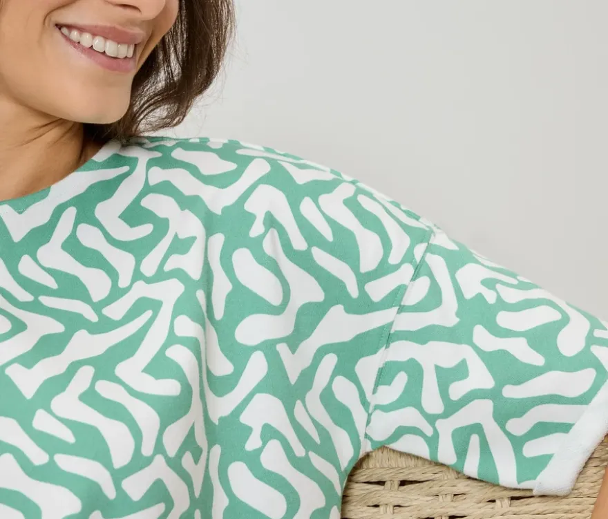 Bedrucktes Sweatshirt