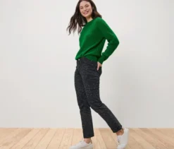 Bedruckte Straight Jeans – Fit »Kira«