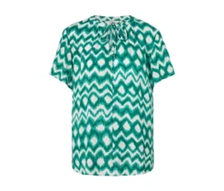 Bedruckte Tunika-Bluse
