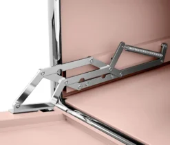 Beistelltisch Metall »CN3« mit 1 Klappfach, altrosa