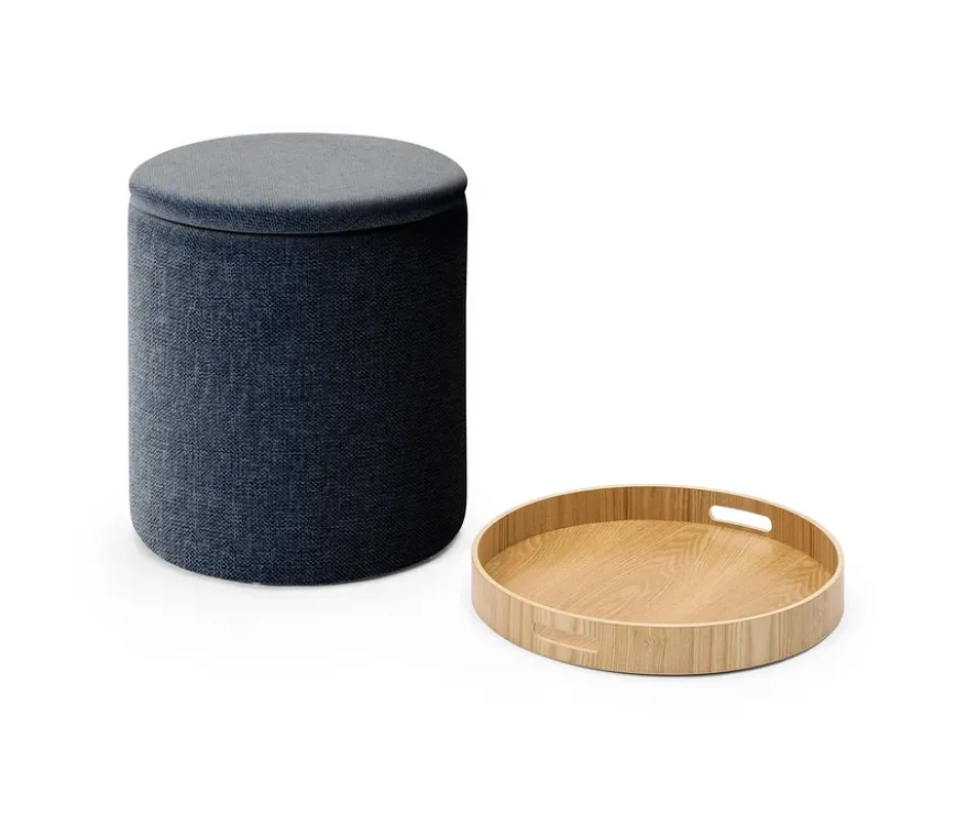 Beistelltisch mit Tablett und Sitzfunktion