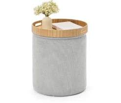 Beistelltisch mit Tablett und Sitzfunktion