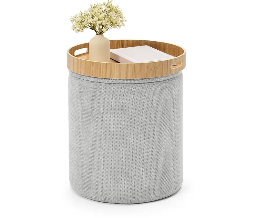 Beistelltisch mit Tablett und Sitzfunktion