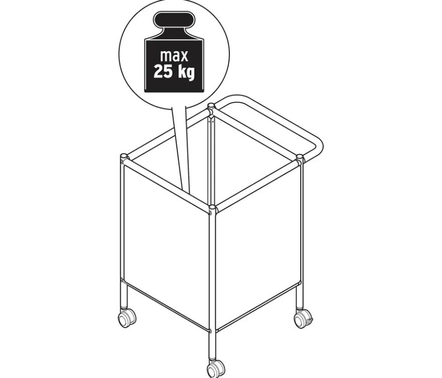 Beistellwagen Metall »CN3 Kids« mit Rollen, pistazie