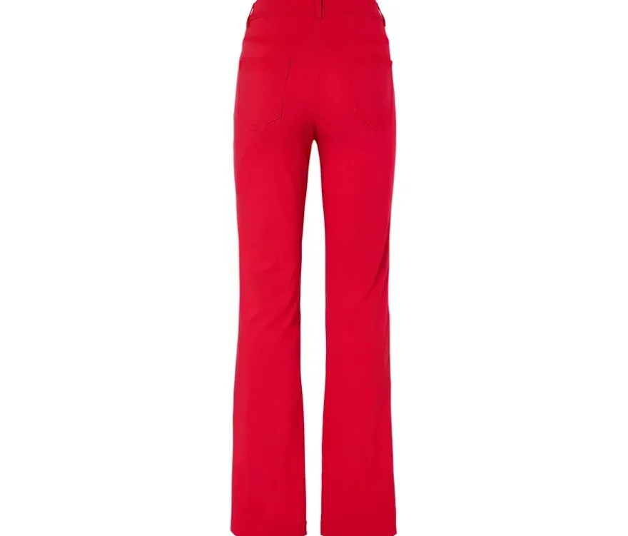 Bengalin-Hose Bootcut, rot