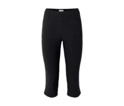 3/4-Bengalin-Hose, schwarz