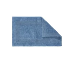 benuta Badematte »Lessa«, blau, ca. 60 x 100 cm