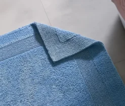 benuta Badematte »Lessa«, blau, ca. 60 x 100 cm
