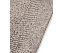 benuta Badematte »Lessa«, silberfarben, 70 x 120 cm