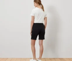 Bermuda Jeans ‒ Fit »Lea«, black denim