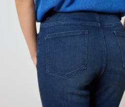 Bermuda-Jeans ‒ Fit »Lea«, dark blue