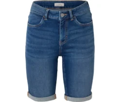 Bermuda-Jeans ‒ Fit »Lea«, mid blue