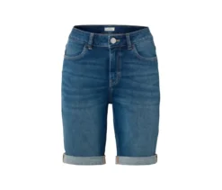 Bermuda-Jeans ‒ Fit »Lea«, mid blue denim