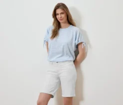Bermuda-Jeans – Fit »Lea«, offwhite