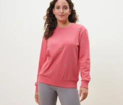 Besticktes Sweatshirt