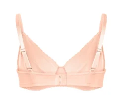 Bügel-BH mit Spitze, apricot