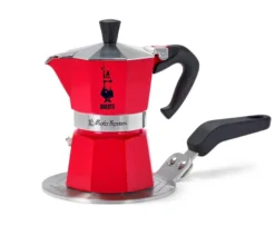 Bialetti Moka Express, 130 ml, rot