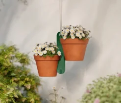 Blumenampel für Tontöpfe