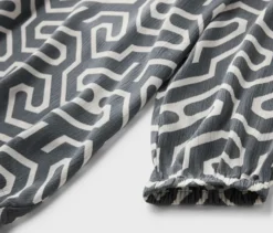 Bluse in Crinkle-Optik