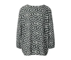 Bluse in Crinkle-Optik