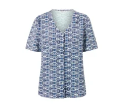 Bluse mit Alloverprint