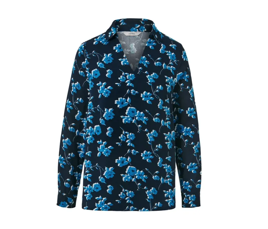 Bluse mit Alloverprint