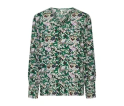 Bluse mit Alloverprint
