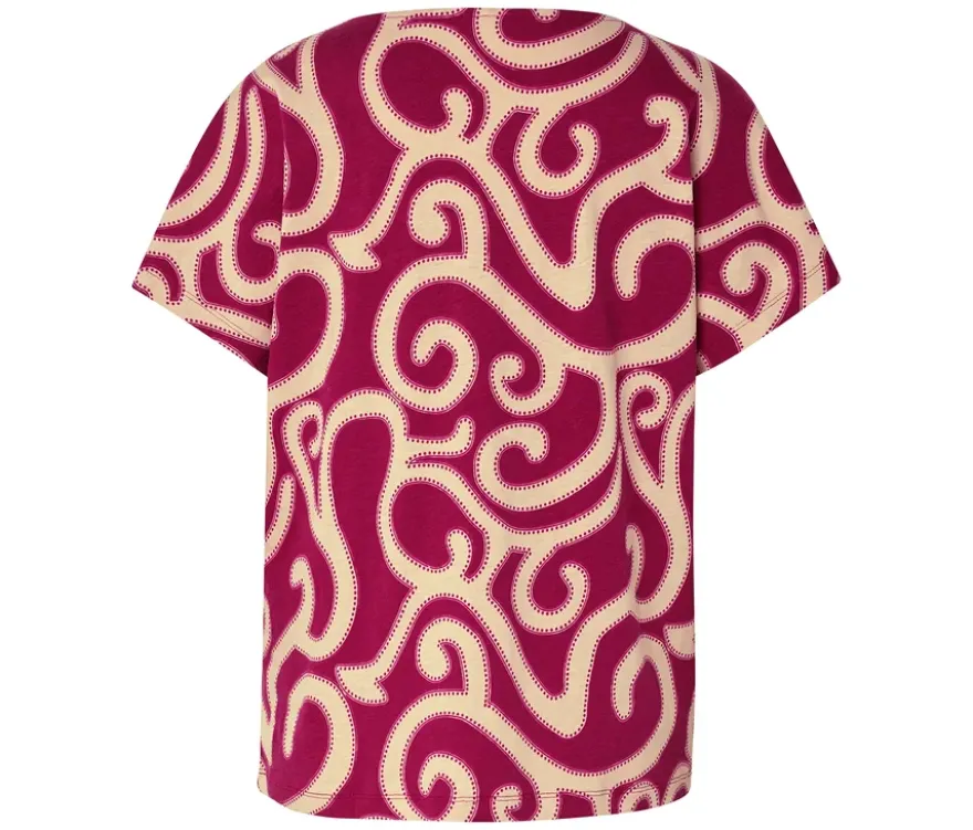 Blusenshirt aus Leinenmix