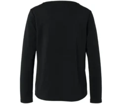Blusenshirt aus Modal-Mix, schwarz