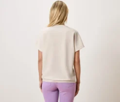 Blusenshirt, creme