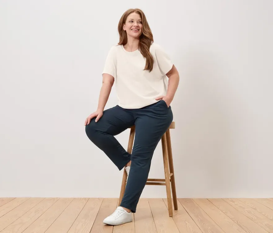 Blusenshirt, creme