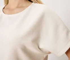 Blusenshirt, creme