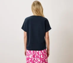 Blusenshirt, dunkelblau