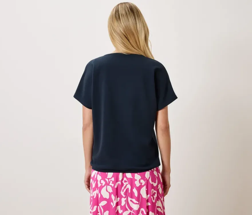 Blusenshirt, dunkelblau