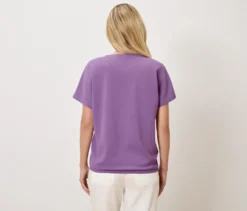 Blusenshirt, flieder