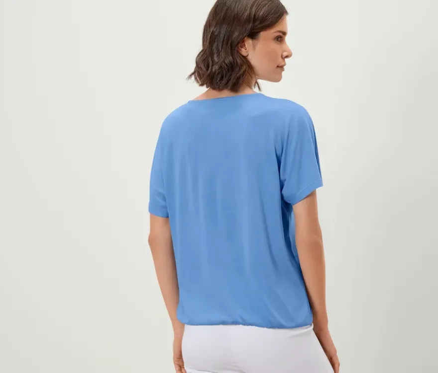 Blusenshirt, hellblau