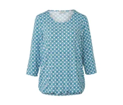 Blusenshirt mit Alloverprint