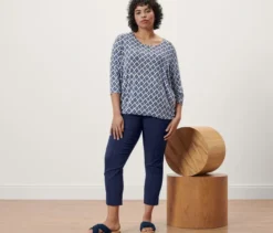 Blusenshirt mit Alloverprint
