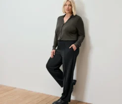 Blusenshirt mit Knopfleiste