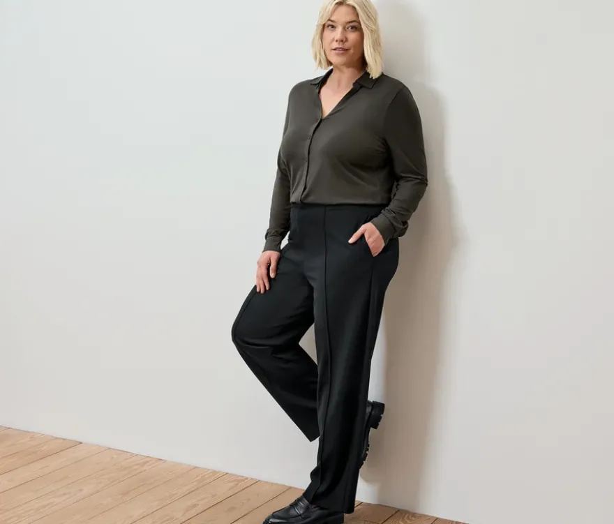 Blusenshirt mit Knopfleiste