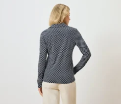 Blusenshirt mit Knopfleiste