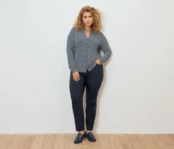 Blusenshirt mit Knopfleiste