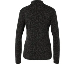 Blusenshirt mit Stehkragen, alloverprint