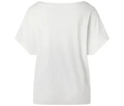 Blusenshirt mit Stickerei, weiß