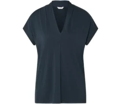 Blusenshirt mit V-Ausschnitt