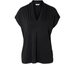 Blusenshirt mit V-Ausschnitt