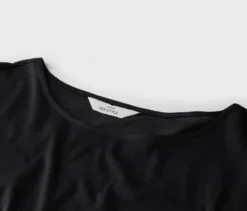 Blusenshirt, schwarz